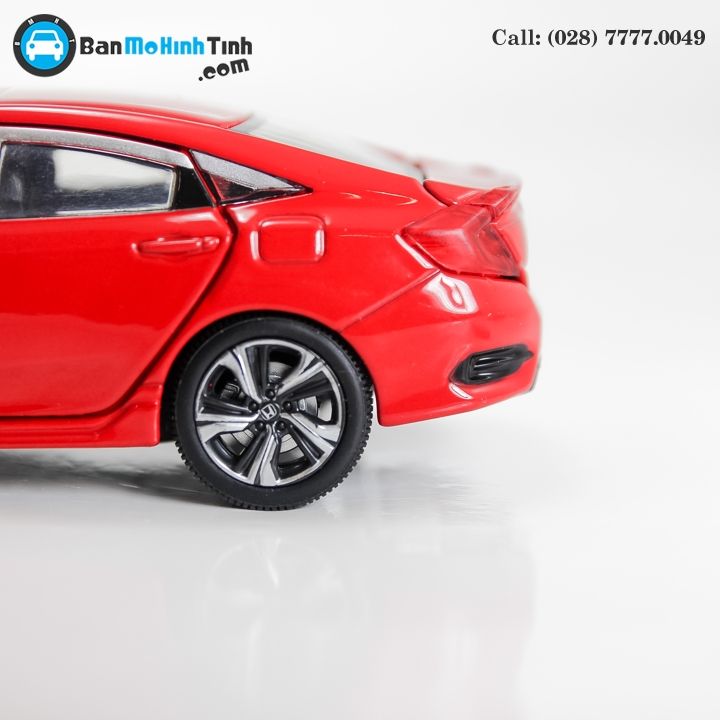MÔ HÌNH HONDA CIVIC RED 1:32 JACKIE KIM