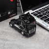 Mô hình xe Đầu Kéo Mercedes-Benz Actros 1:64 MiniGT Black (7)