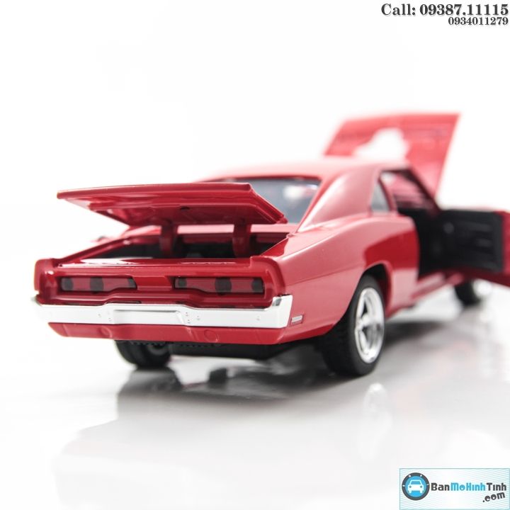 MÔ HÌNH DODGE CHALLENGER FAST AND FURIOUS RED 1:32 MINIAUTO