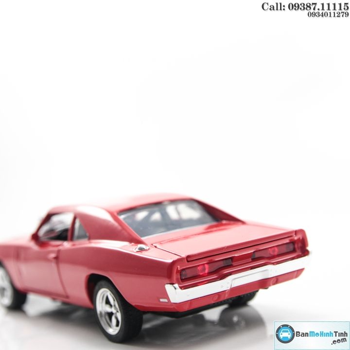 MÔ HÌNH DODGE CHALLENGER FAST AND FURIOUS RED 1:32 MINIAUTO