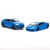 Mô hình xe Design Elite Transport - Lamborghini Urus + Huracan 1:24 Maisto Met Blue (6)