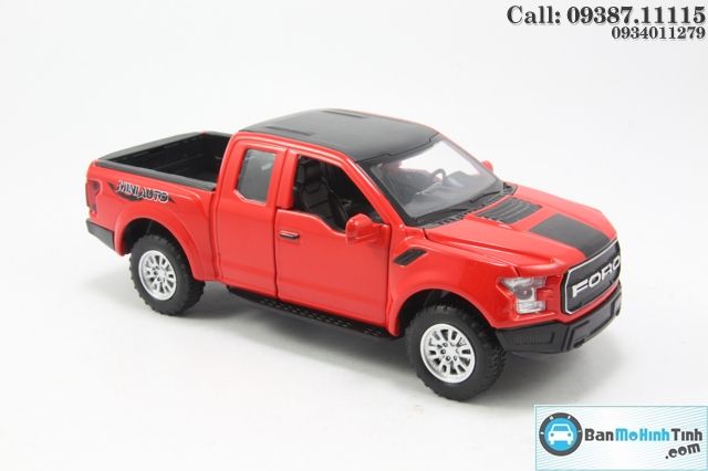 MÔ HÌNH FORD RAPTOR F150 RED 2009 1:32 MSZ