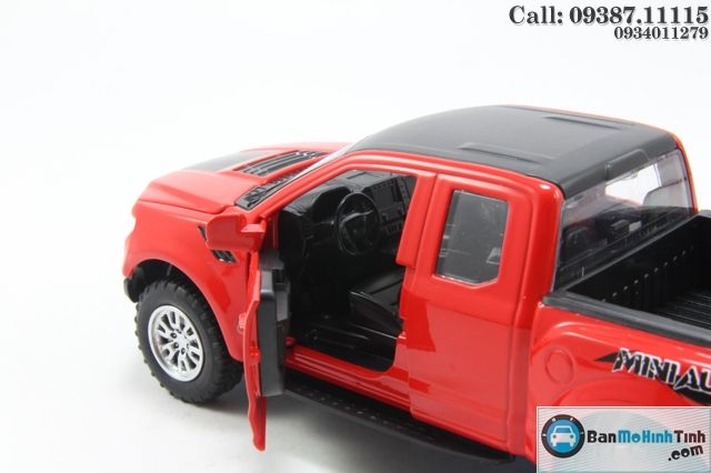 MÔ HÌNH FORD RAPTOR F150 RED 2009 1:32 MSZ