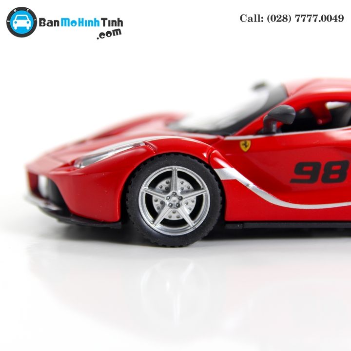 MÔ HÌNH FERRARI LAFERRARI FXX K NO.98 RED 1:32 DOUBLEHOUSES