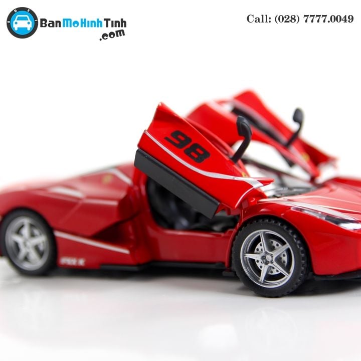 MÔ HÌNH FERRARI LAFERRARI FXX K NO.98 RED 1:32 DOUBLEHOUSES