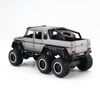 Mô hình xe Mercedes Benz G63 AMG 6x6 Grey 1:32 Newao Alloy (8)