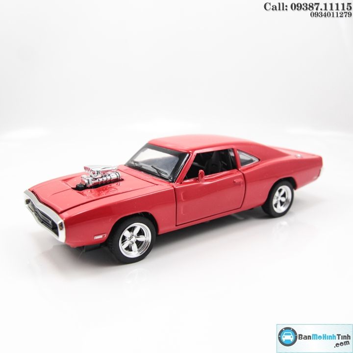 MÔ HÌNH DODGE CHALLENGER FAST AND FURIOUS RED 1:32 MINIAUTO