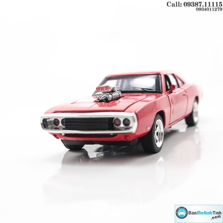 MÔ HÌNH DODGE CHALLENGER FAST AND FURIOUS RED 1:32 MINIAUTO