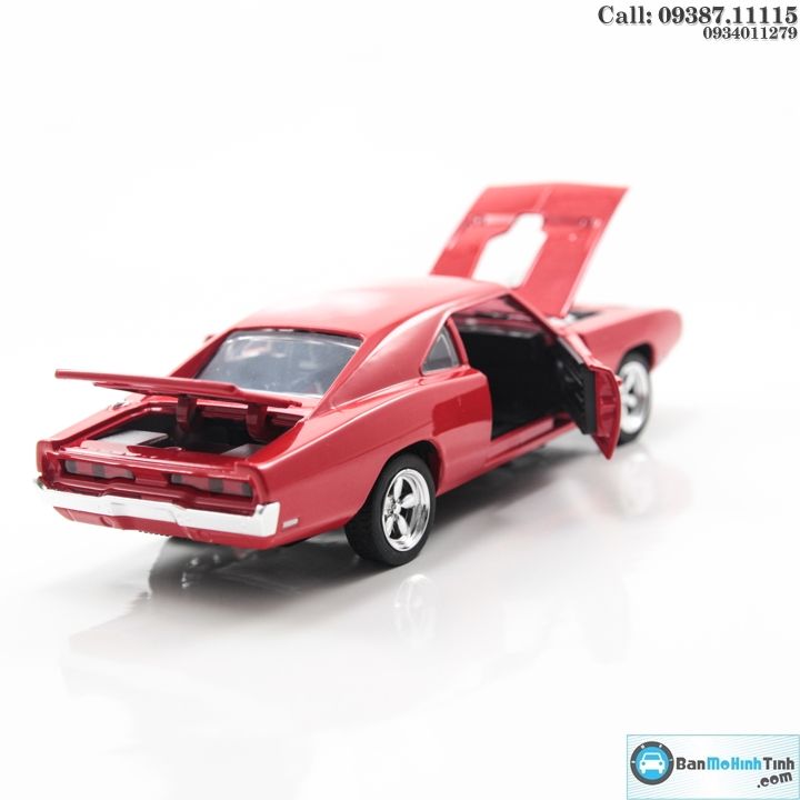 MÔ HÌNH DODGE CHALLENGER FAST AND FURIOUS RED 1:32 MINIAUTO