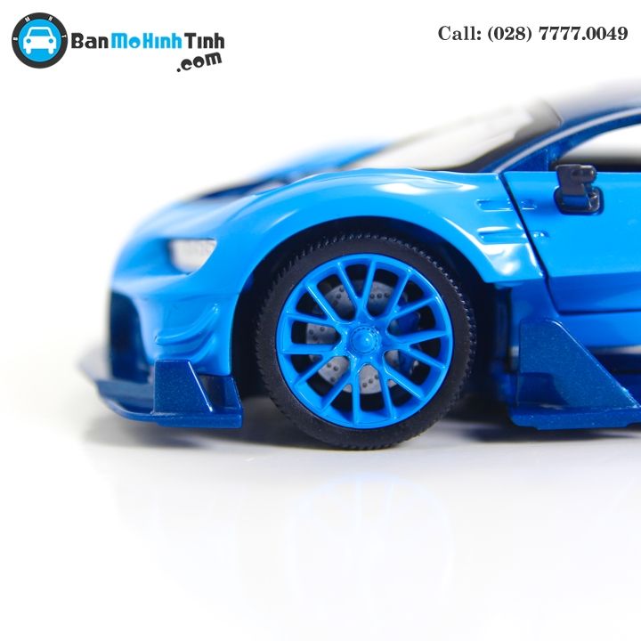 MÔ HÌNH BUGATTI VISION GT CONCEPT BLUE 1:24 DOUBLEHOUSES