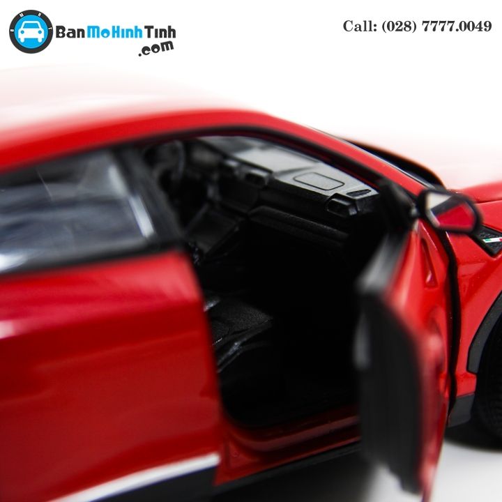 MÔ HÌNH LAMBORGHINI URUS RED 1:24 WELLY- 24094R
