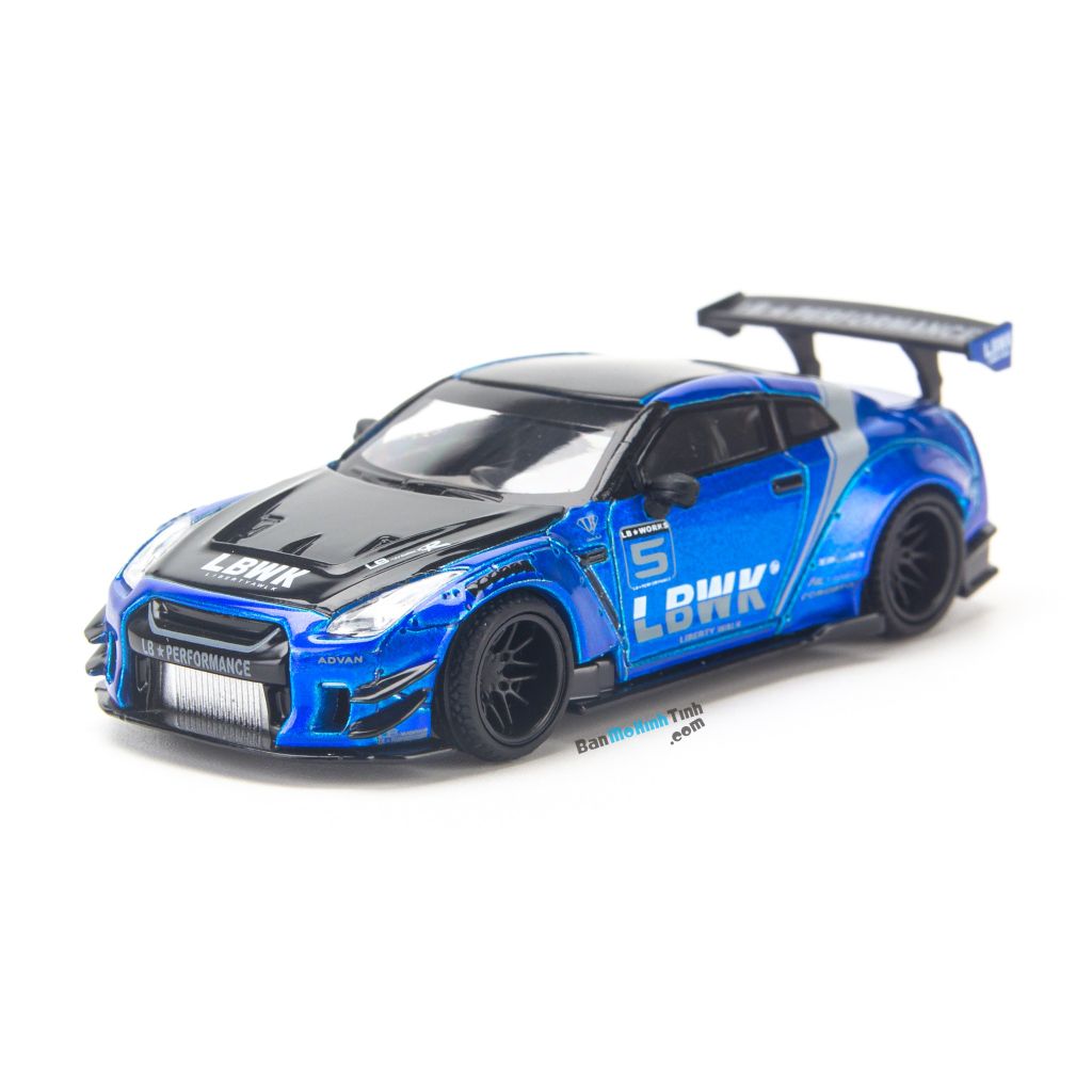 Mô hình xe Nissan GT-R R35 2009 Liberty Walk LB Works 1:64 MiniGT