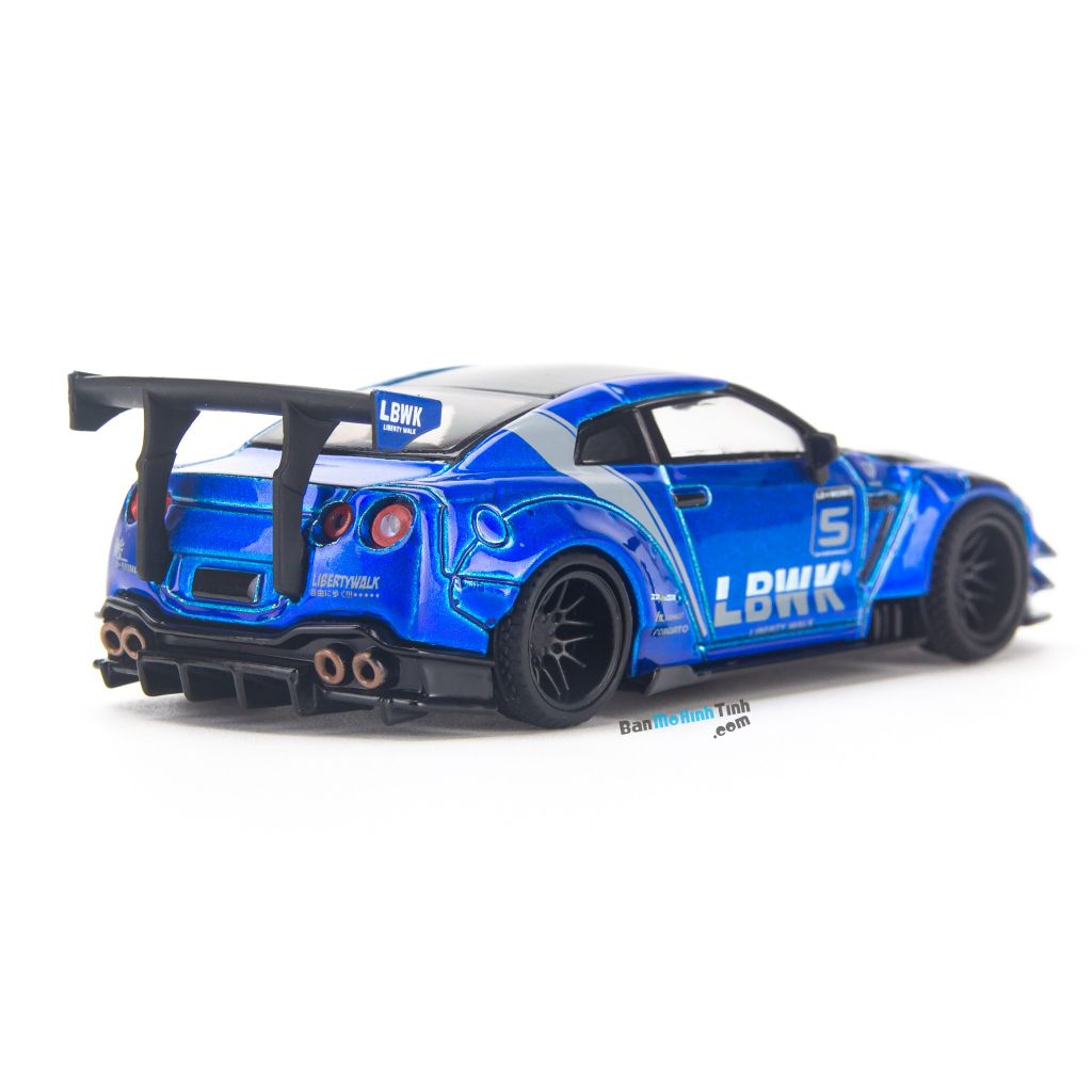 Mô hình xe Nissan GT-R R35 2009 Liberty Walk LB Works 1:64 MiniGT