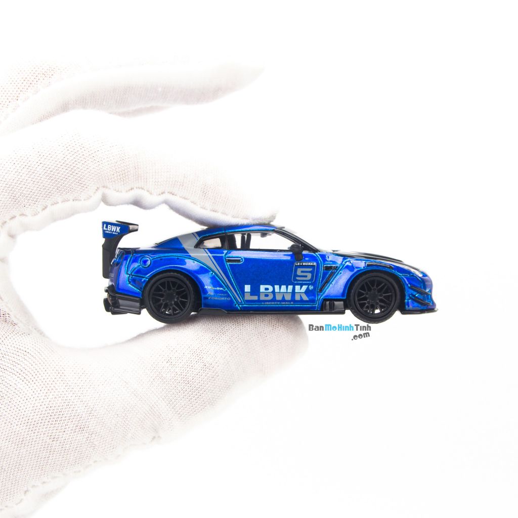 Mô hình xe Nissan GT-R R35 2009 Liberty Walk LB Works 1:64 MiniGT