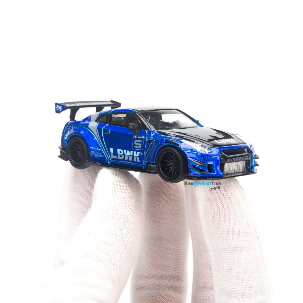 Mô hình xe Nissan GT-R R35 2009 Liberty Walk LB Works 1:64 MiniGT