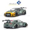 Mô hình xe Nissan GT-R R35 Liberty Walk 1:18 Solido