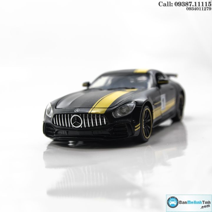 MÔ HÌNH MERCEDES AMG GT SPECIAL EDITION YELLOW 1:32 MINIAUTO