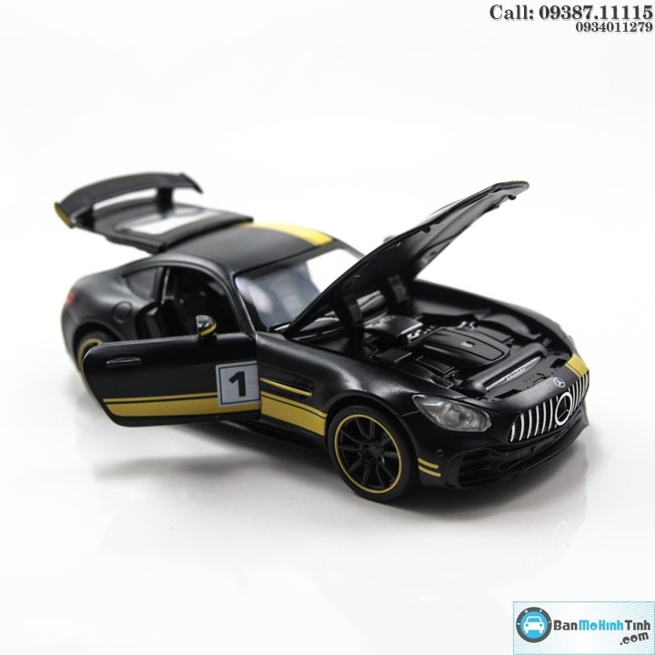MÔ HÌNH MERCEDES AMG GT SPECIAL EDITION YELLOW 1:32 MINIAUTO