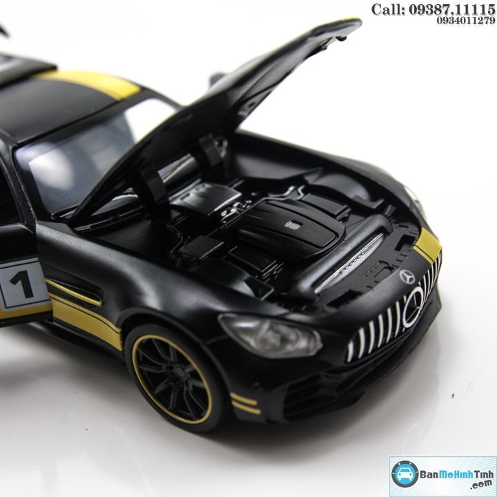 MÔ HÌNH MERCEDES AMG GT SPECIAL EDITION YELLOW 1:32 MINIAUTO