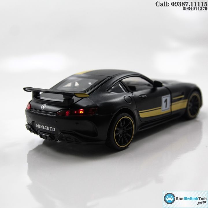 MÔ HÌNH MERCEDES AMG GT SPECIAL EDITION YELLOW 1:32 MINIAUTO