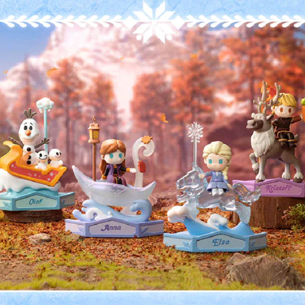 Mô hình đồ chơi Blind box Disney Frozen Carousel Series (Công chúa Frozen) - 52TOYS