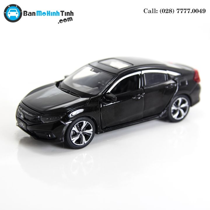 MÔ HÌNH HONDA CIVIC BLACK 1:32 JACKIE KIM