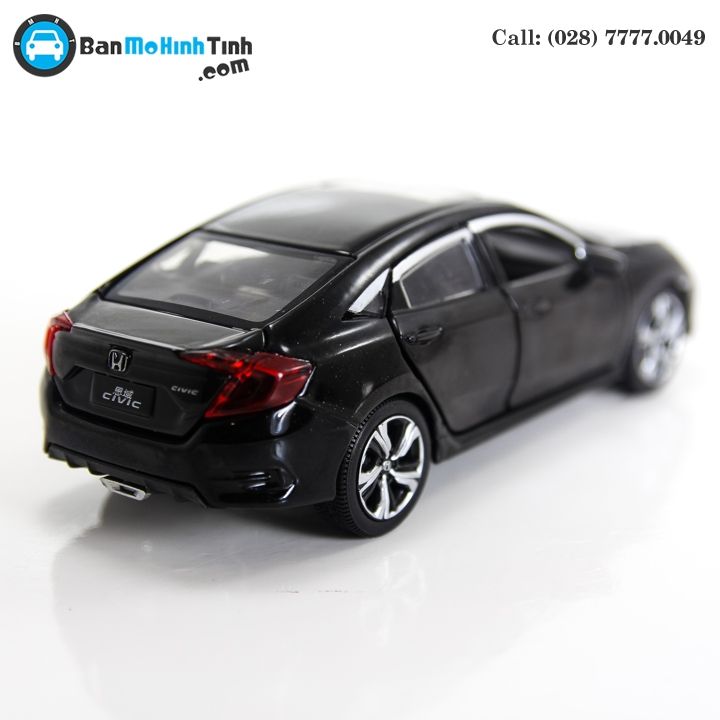 MÔ HÌNH HONDA CIVIC BLACK 1:32 JACKIE KIM