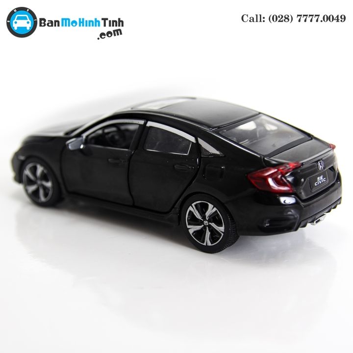 MÔ HÌNH HONDA CIVIC BLACK 1:32 JACKIE KIM