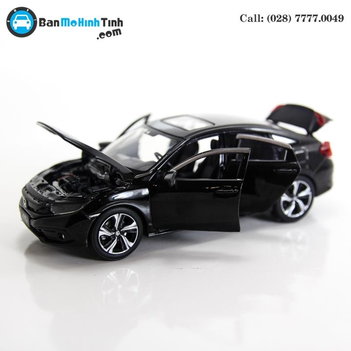 MÔ HÌNH HONDA CIVIC BLACK 1:32 JACKIE KIM