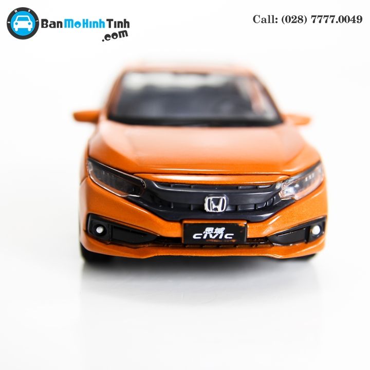 MÔ HÌNH HONDA CIVIC ORANGE 1:32 JACKIE KIM