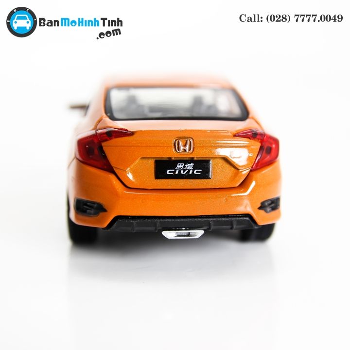 MÔ HÌNH HONDA CIVIC ORANGE 1:32 JACKIE KIM