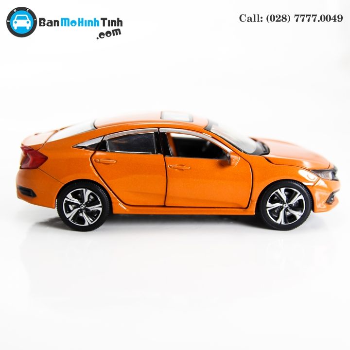 MÔ HÌNH HONDA CIVIC ORANGE 1:32 JACKIE KIM
