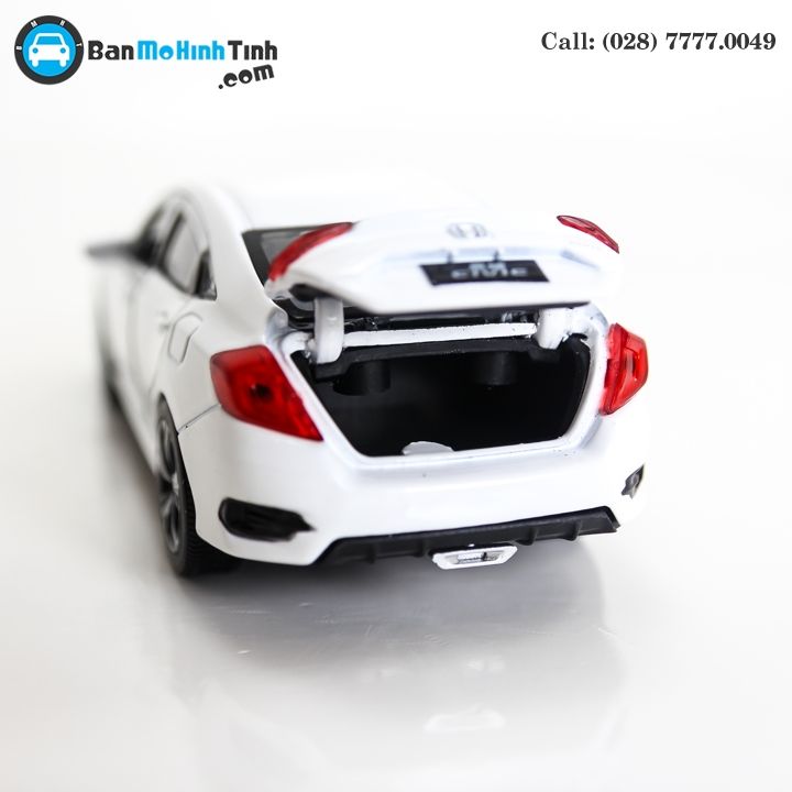 MÔ HÌNH HONDA CIVIC WHITE 1:32 JACKIE KIM