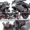 Mô hình xe mô tô Honda Gold Wing GL1800 1:12 LCD