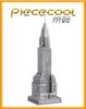 Mô hình kim loại lắp ráp 3D Chrysler Building (Tòa Nhà Chrysler) (Silver) – Piececool MP521