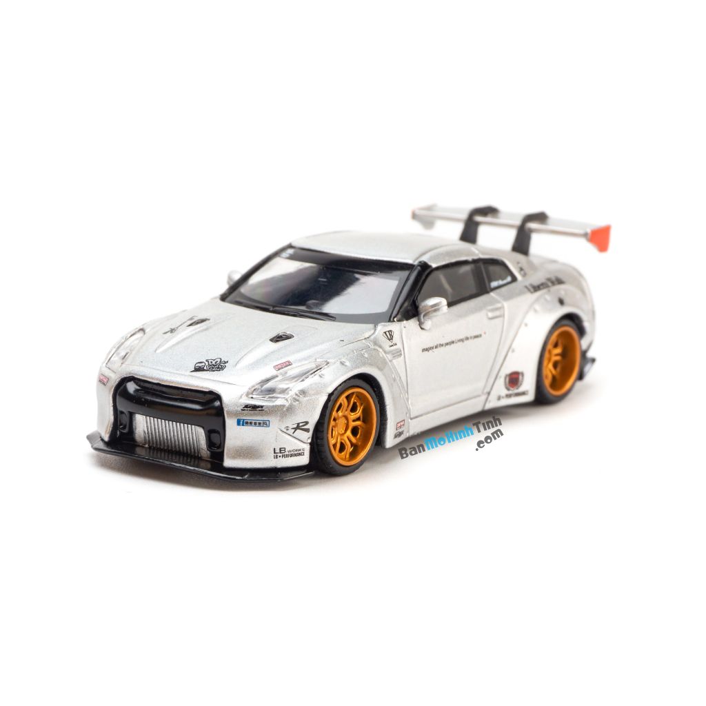 Mô hình xe Nissan GT-R R35 2009 Liberty Walk LB Works 1:64 MiniGT