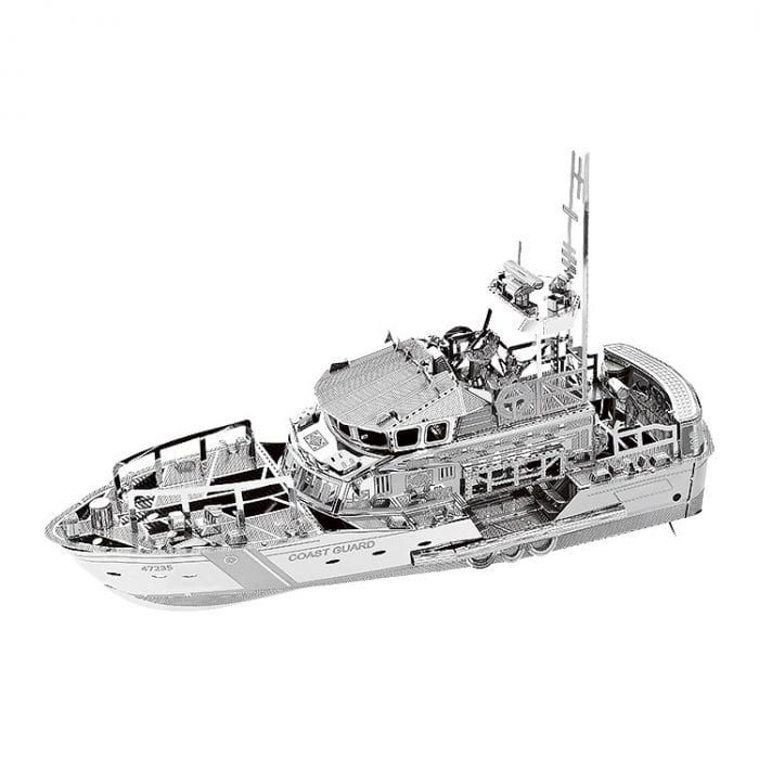 Mô Hình Kim Loại Lắp Ráp 3D Tàu Cứu Hộ Life Boat (Silver) – Metal Works MP262