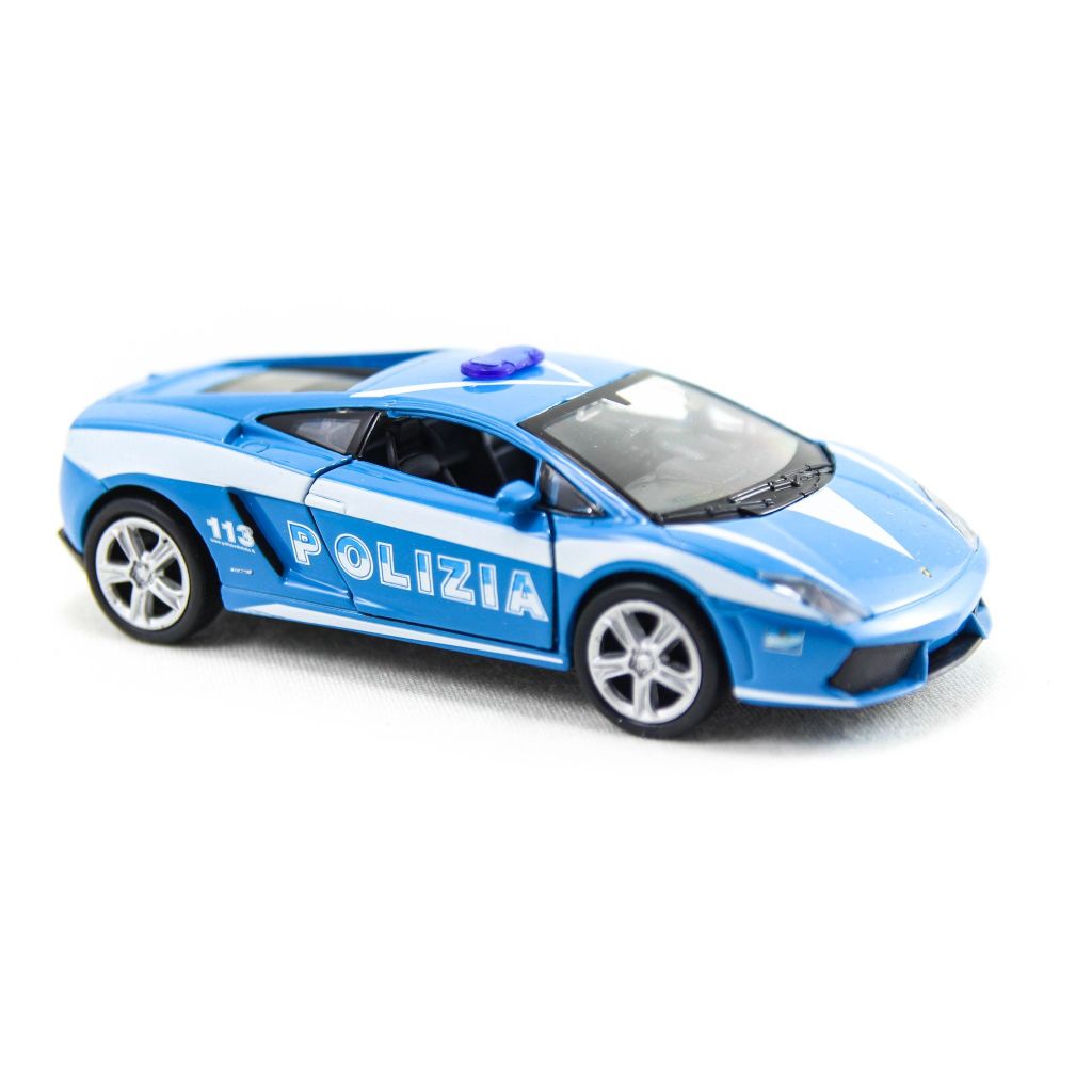  Mô hình xe Lamborghini Gallardo LP560-4 Police Blue 1:36 Welly 