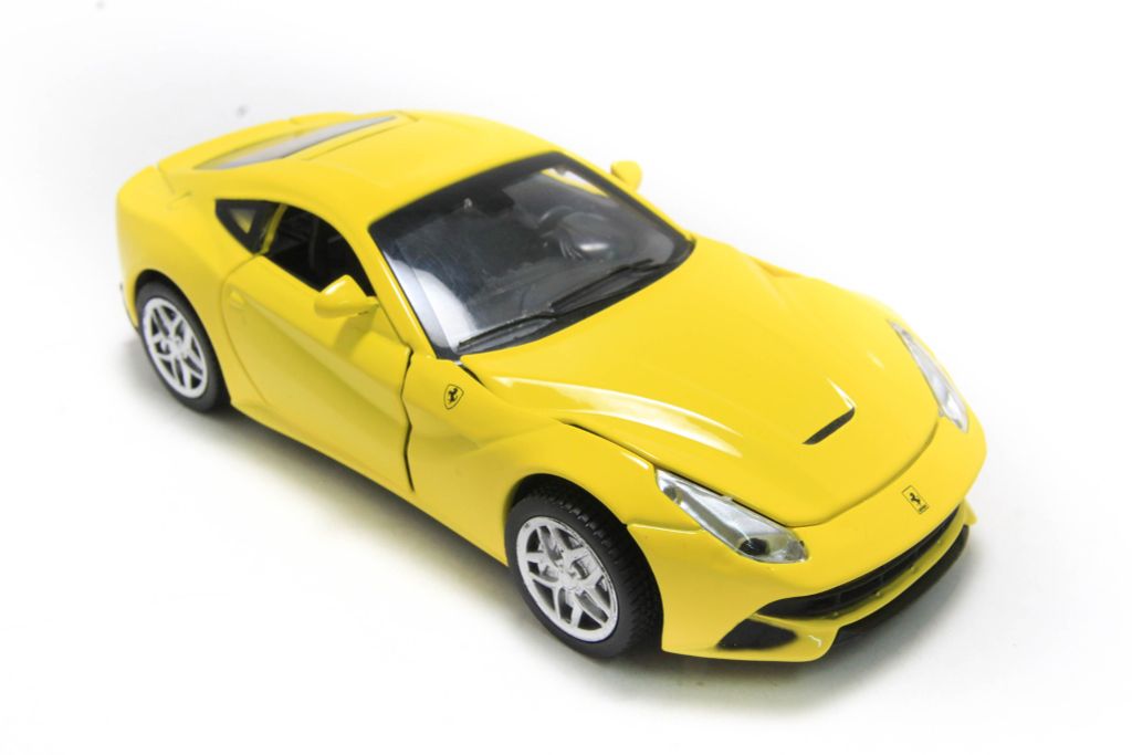 Mô hình xe Ferrari F12 Yellow 1:32 Doublehorse