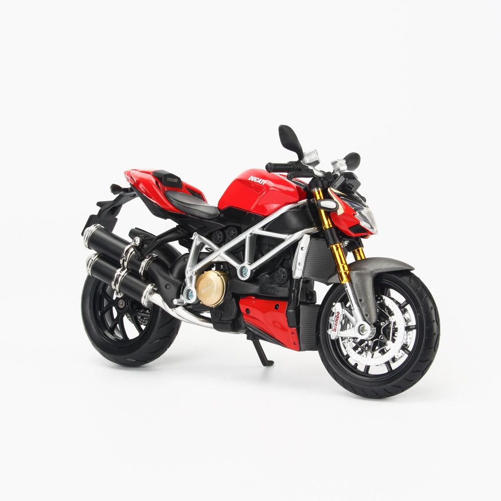 Mô hình mô tô Ducati Streetfighter S 1:12 Maisto Red