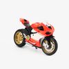 Mô hình xe mô tô Ducati 1199 Superleggra 1:18 Maisto Fluorescent Red