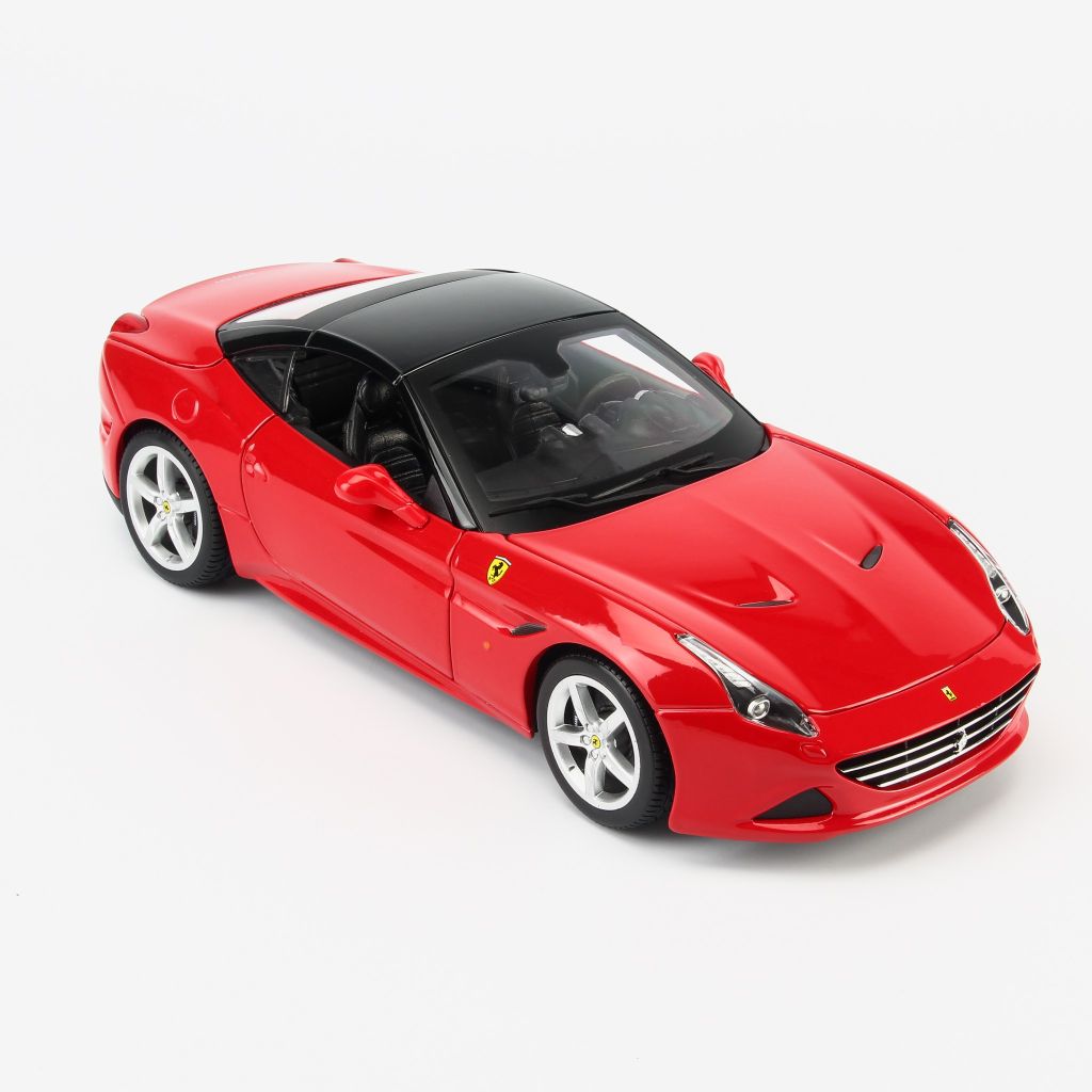 Mô hình xe Ferrari California T - Closed Top 1:18 Bburago Red