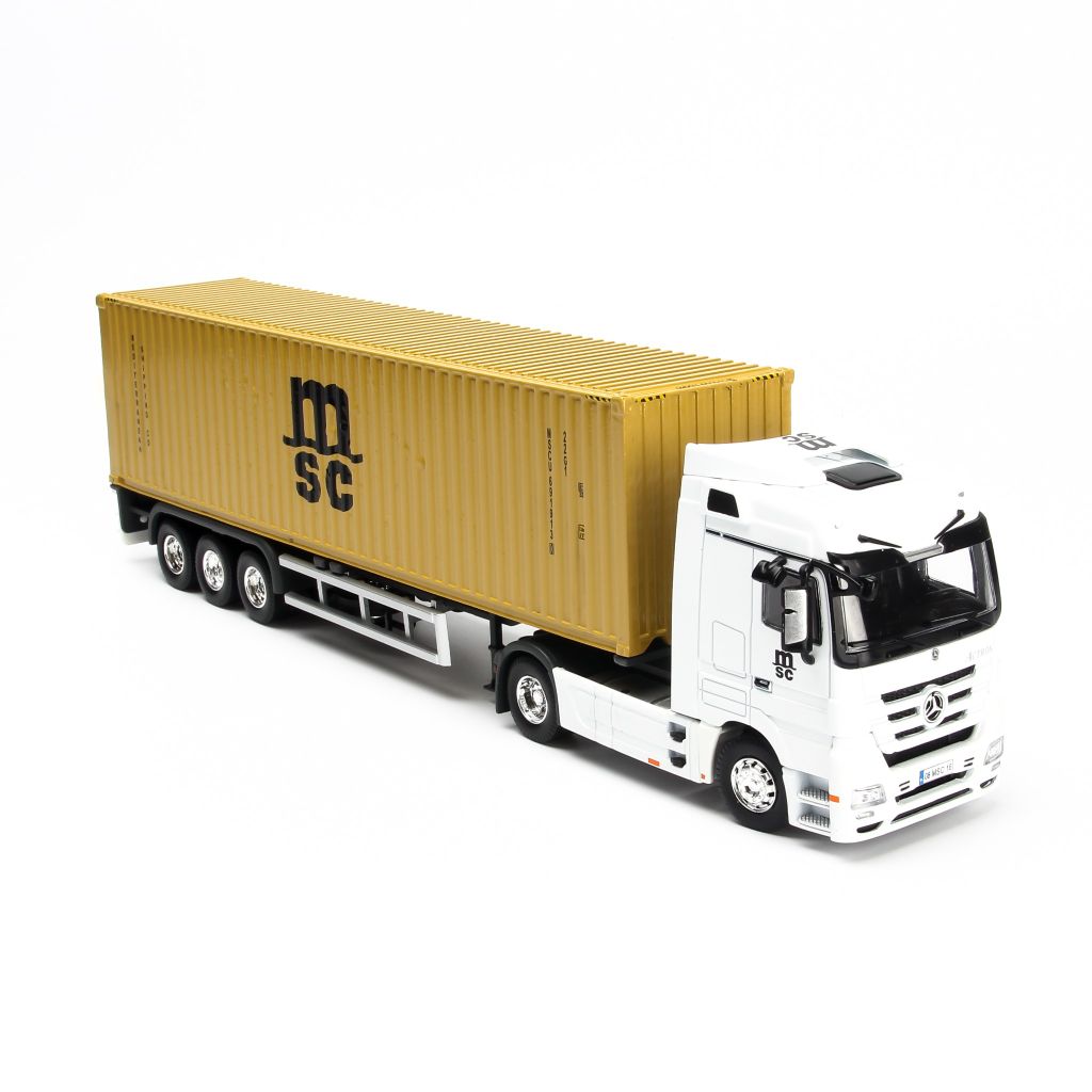 Mô hình xe Mercedes-Benz Actros - Maersk MSC 1:50 Dealer