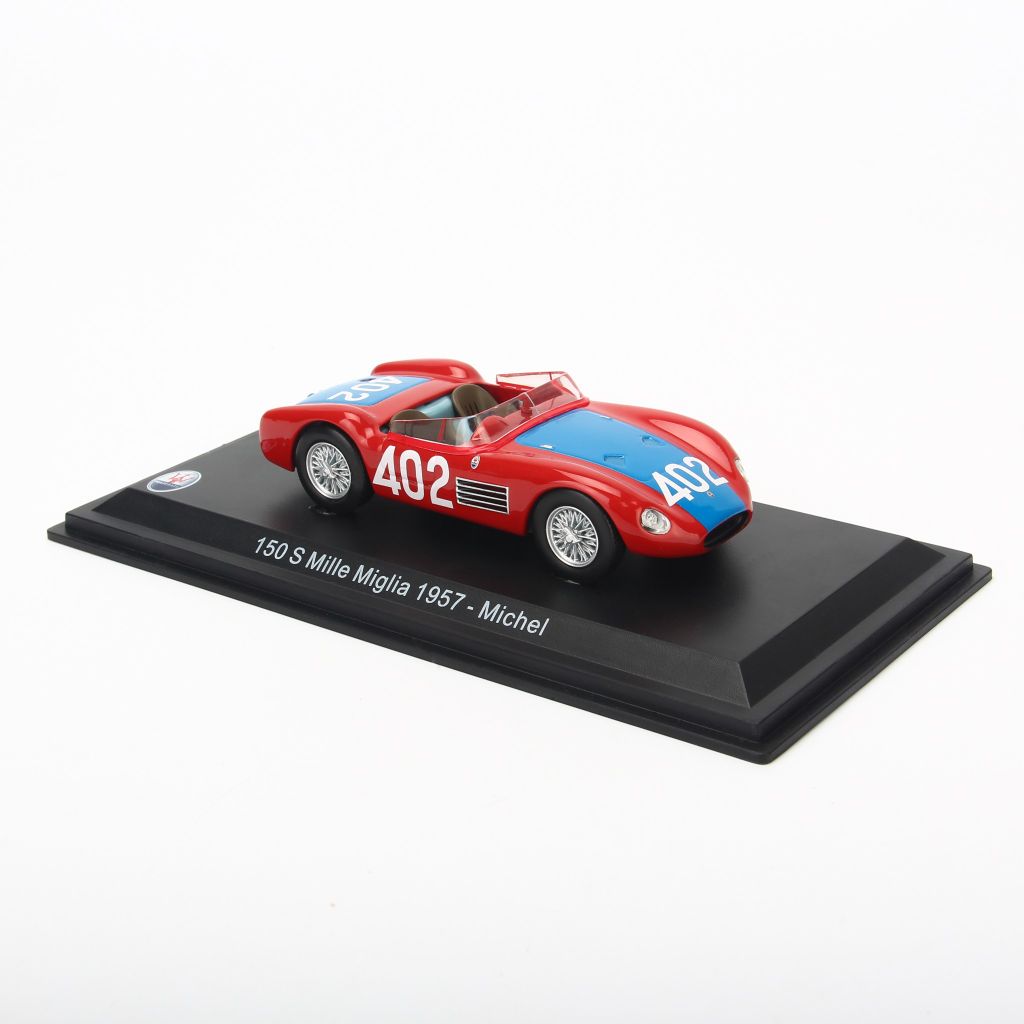 Mô hình xe đua Maserati 150 S Mile Miglia 1957 - Michel 1:43 Dealer