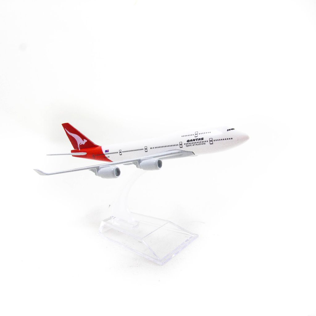 Mô hình máy bay Qantas Boeing B747 16cm Everfly V&G 20