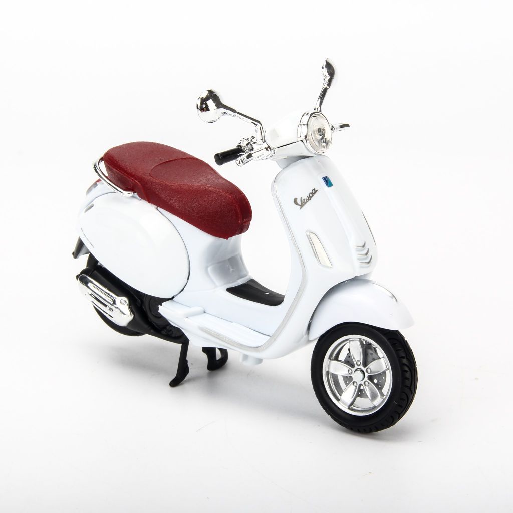 Mô hình xe Vespa Primavera Del 2014 White 1:18 Maisto- 16886