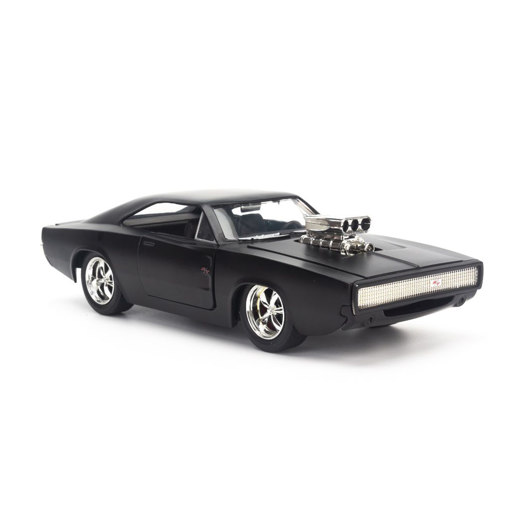 Mô hình xe Dom's Dodge Charger R/T Fast and Furious 1:24 Jada Black