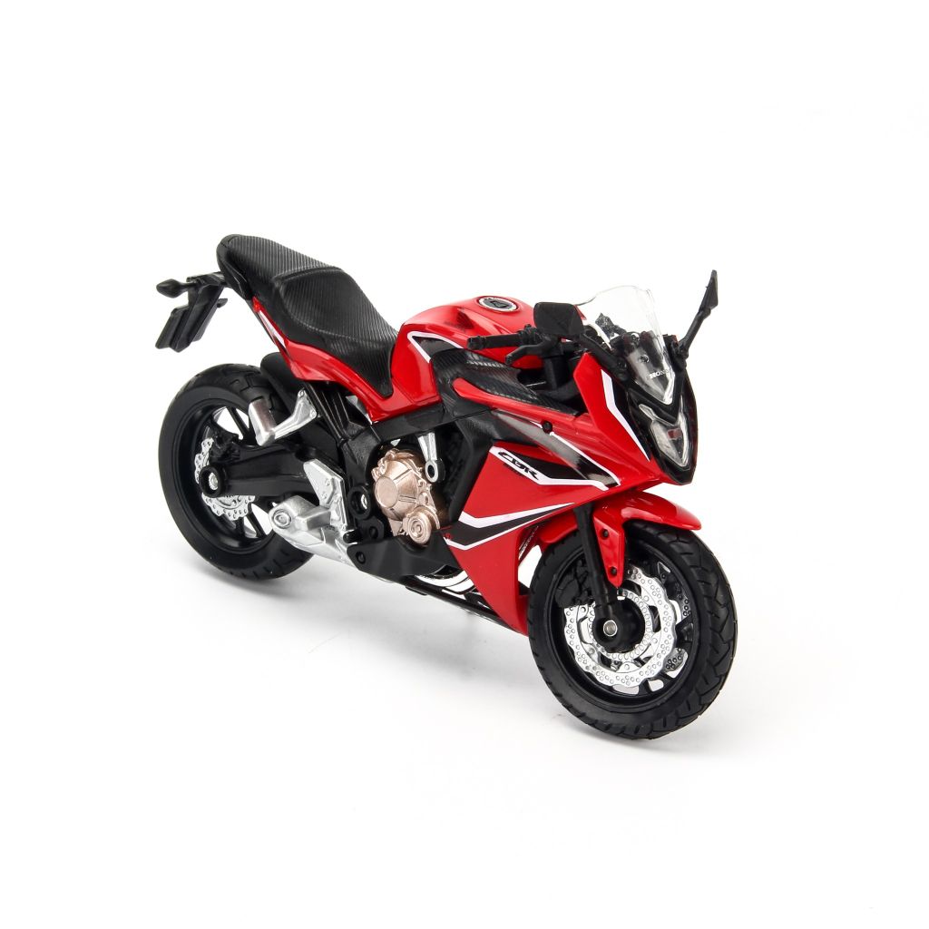 Mô hình xe mô tô Honda CBR 650F 2018 Red 1:18 Welly- 12853