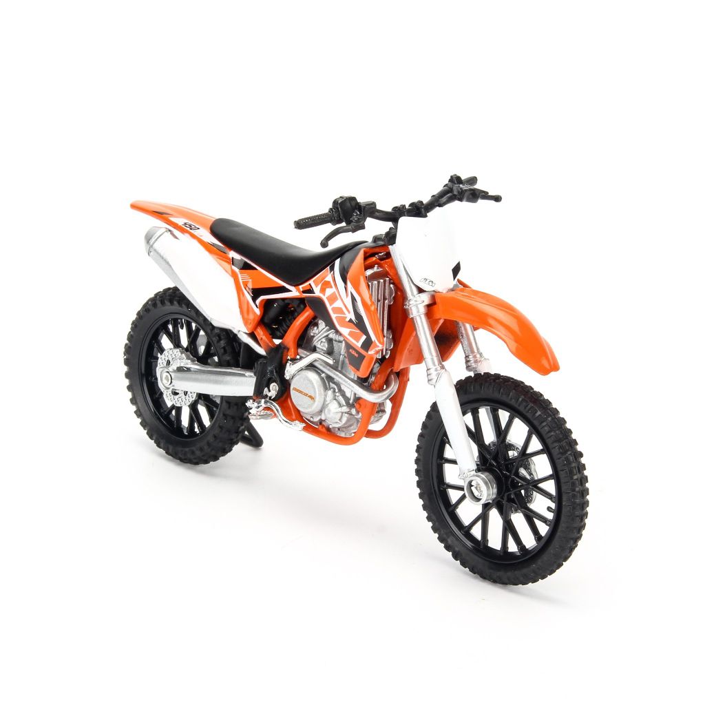 Mô hình xe mô tô KTM 450 SX-F Orange 1:18 Welly- 12821