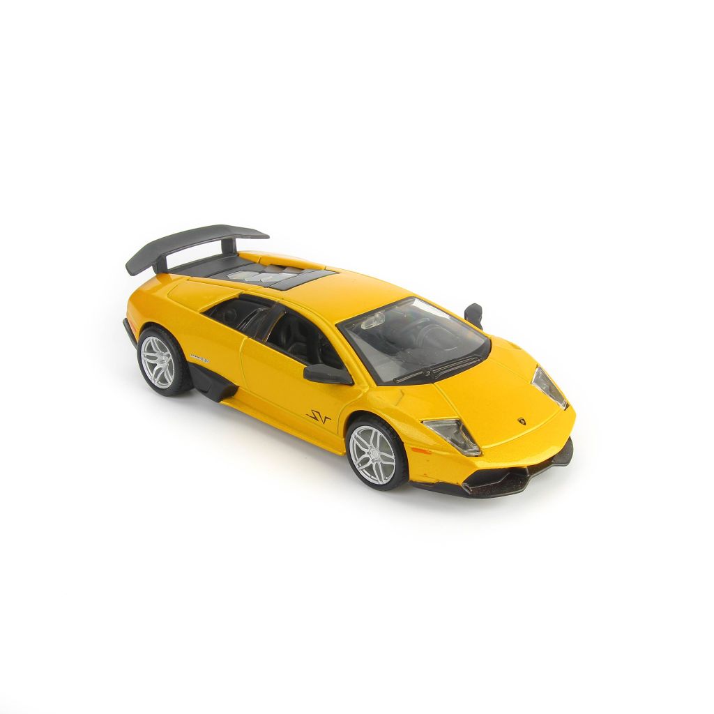 Mô hình xe Lamborghini Murcielago LP670-4 SV Yellow 1:32 Bburago